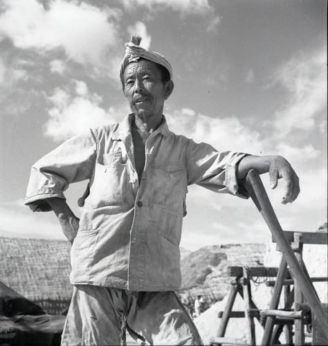 Portrait of a laborer