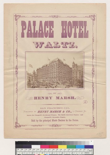 Palace Hotel waltz [Henry Marsh]