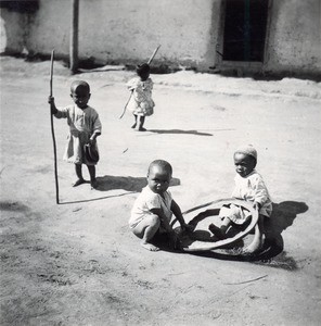 Young malagasy children, in Moramanga, Madagascar