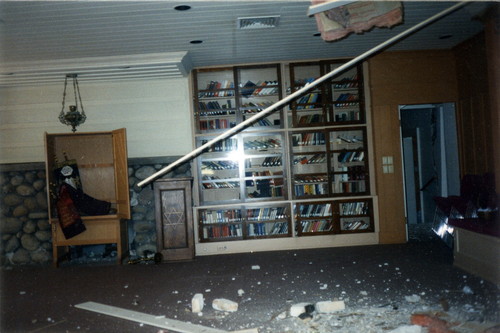 Synagogue at BCI after 1994 Northridge Earthquake