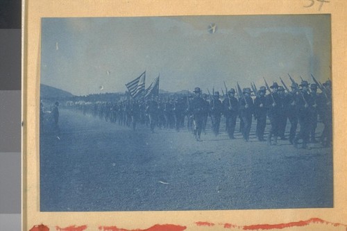 1st New York Volunteers on the march