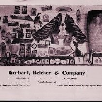 Gerhart, Belcher & Co. Advertisement