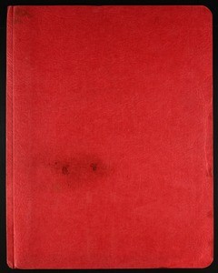 Red folder of miscellaneous notes, 1961-1979