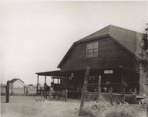 Del Sur and Johnson's Store and Post Office, Del Sur, California, 1900s