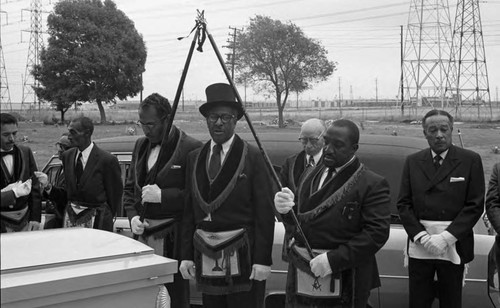 U.S. Bowman Funeral, Los Angeles, 1973