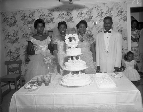 Falconer Wedding, Los Angeles, 1958