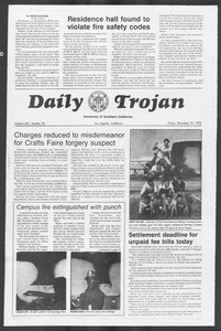 Daily Trojan, Vol. 70, No. 52, December 10, 1976
