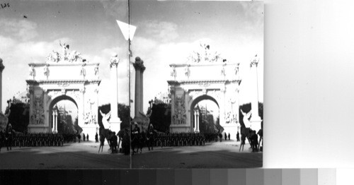 Victory arch and parade, Admiral Dewey Homecoming celebration, New York