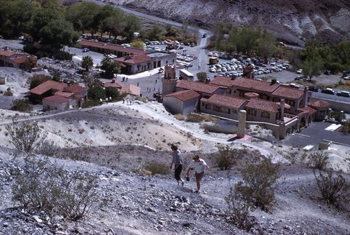 View of Scotty's Castle from above