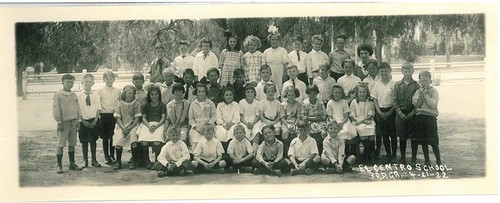 El Centro School Class Photo - 1922 - 3rd Grade
