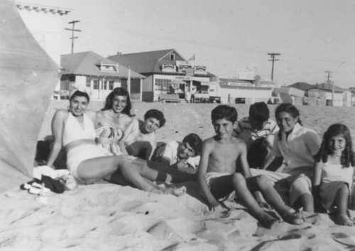 Family at Hermosa Beach