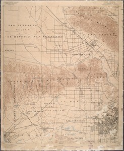 California. Santa Monica quadrangle (15'), 1898