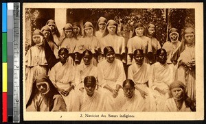 Novitiate Sisters, India, ca.1920-1940