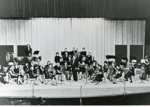 Pepperdine College Community Orchestra, early 1960s