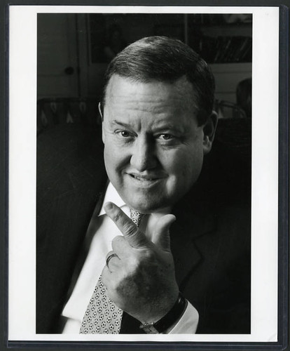 Black and white photograph of Ed Kangas 4