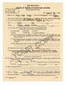 Report of change of status and address, W. D., A. G. O. Form no. 641