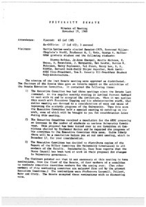 USC Faculty Senate minutes, 1969-11-19