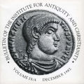 Bulletin of the Institute for Antiquity and Christianity, Volume IX, Issue 4
