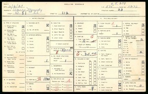 WPA household census for 112 West 81st Street, Los Angeles County