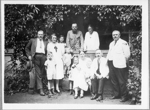 Families of missionaries, Mwika, Tanzania, ca. 1927-1930