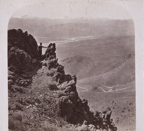 1702. Shaft No. 1 and Carson Valley--From the Summit North