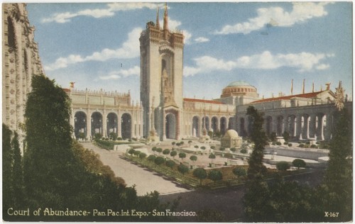 Court of Abundance - Pan. Pac. Int. Expo. - San Francisco