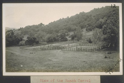 View of Ranch Corral