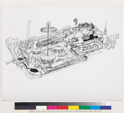 King Norman Children Paradise, site plan (2), Marin County, 1955