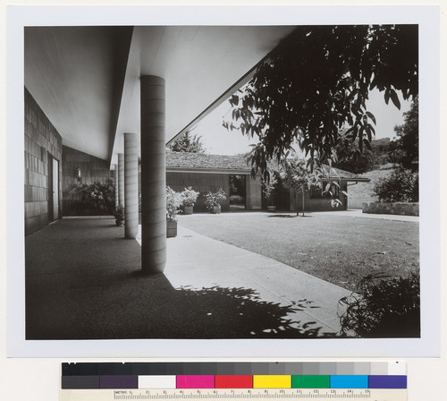 Howard A. Friedman Residence, exterior (1), Hillsborough, n.d