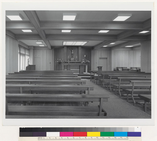 San Domenico School, interior (3), San Anselmo, n.d