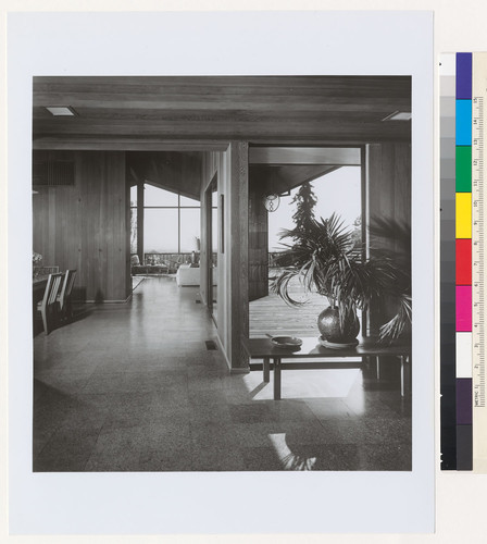 Howard A. Friedman Residence, interior (1), Hillsborough, n.d