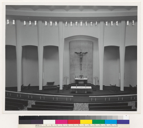 Holy Name Parish, interior (1), San Francisco, c. 1962