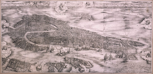 View of the City of Venice (Bird's Eye View of Venice)