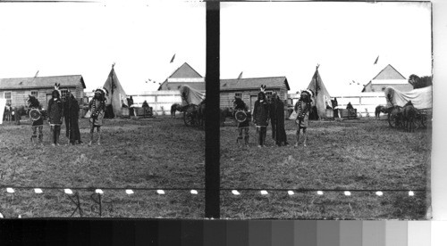 Buffalo Bill's Indians. Wild West Show, 1888