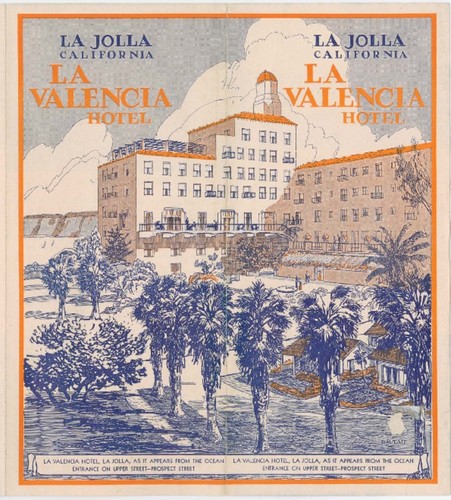 La Valencia Hotel : La Jolla, California