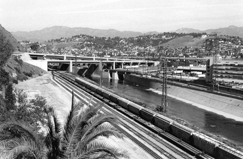 Los Angeles River at the Pasadena Freeway