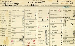 WPA household census for 481 S GAGE