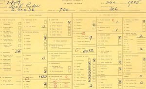 WPA household census for 100 E AVENUE 26, Los Angeles