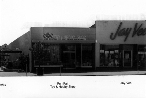 Fun Fair Toy & Hobby Shop and Jay-Vee on Grand Avenue