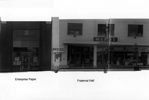 Enterprise Paper & Ward's (in Fraternal Hall Building, 400 block of Grand Avenue