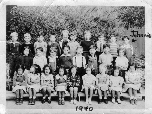 Martin Elementary School class picture (1940)