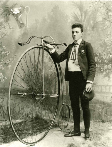 George Frost and High Wheel Bike