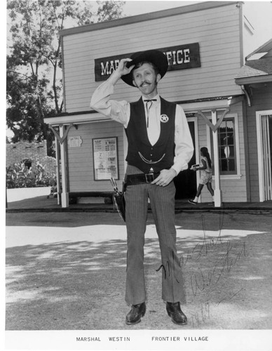 Marshall Westin (Chuck Lowe) at Frontier Village