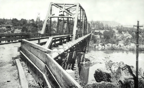 Oroville Bridge Across the Feather River