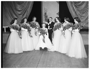 Coronation of Rose Queen, 1951