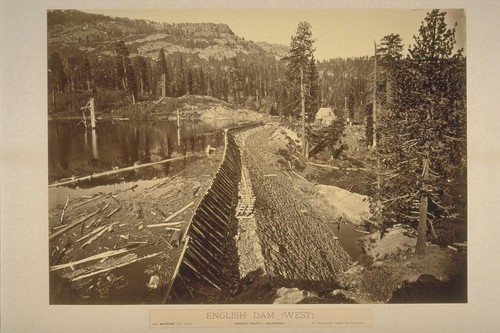 English Dam (West), Nevada County, California