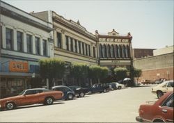 Two McNear buildings, Petaluma, California, June, 1991