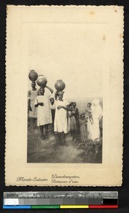 Women carrying water, Kasai, Congo, ca.1920-1940