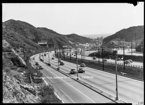 Cahuenga Pass, Gateway to Hollywood, California