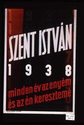Poster depicting St. Stephen